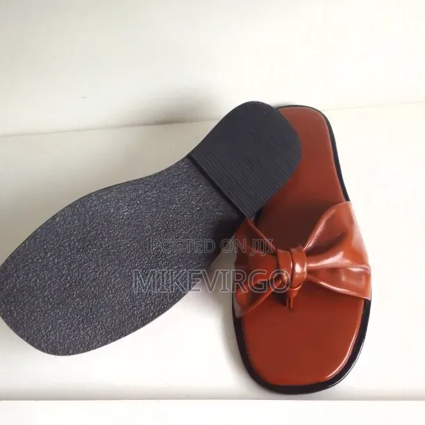 Stylish Female Leather Slippers