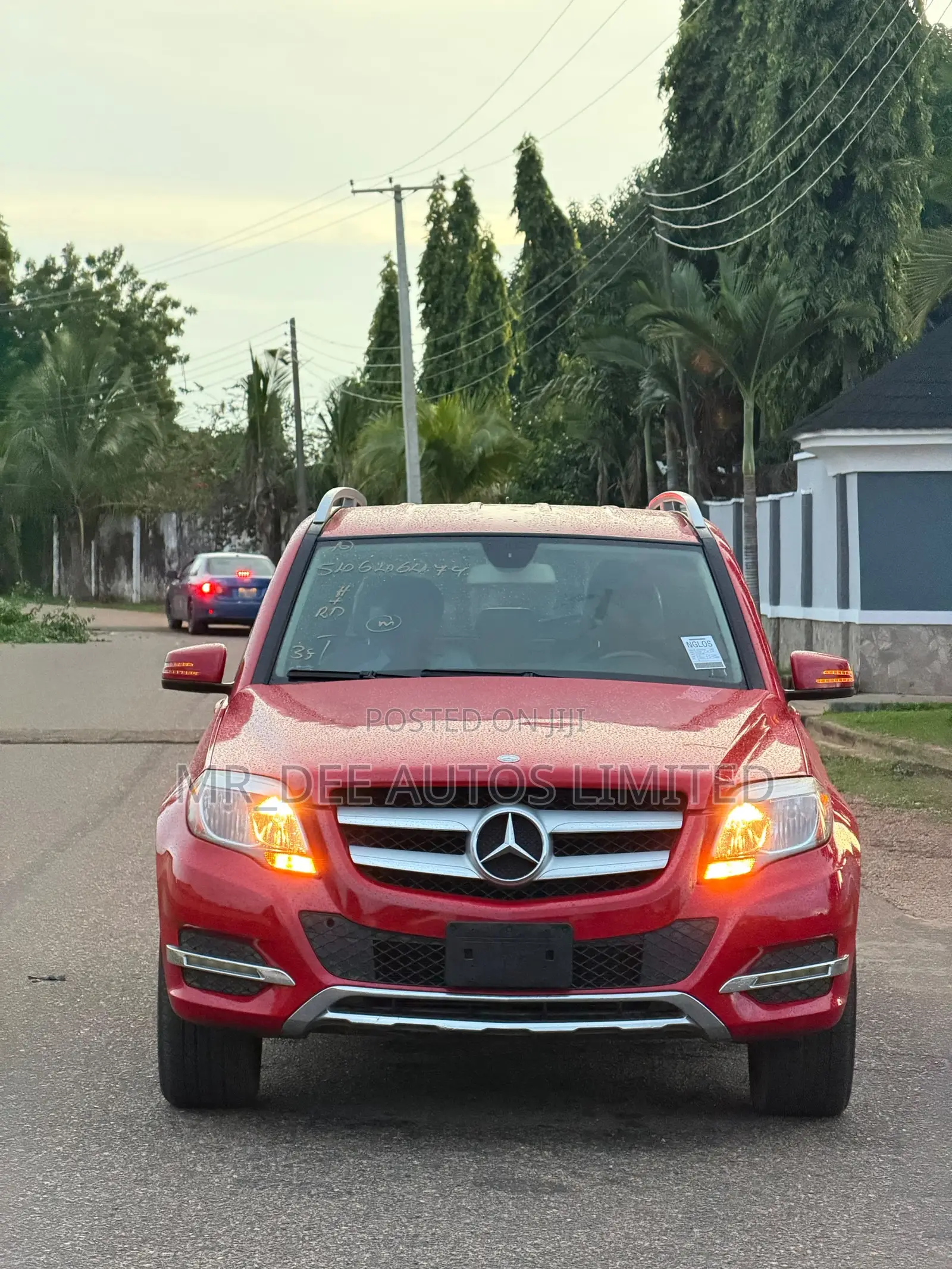Mercedes-Benz GLK-Class 2013 Red