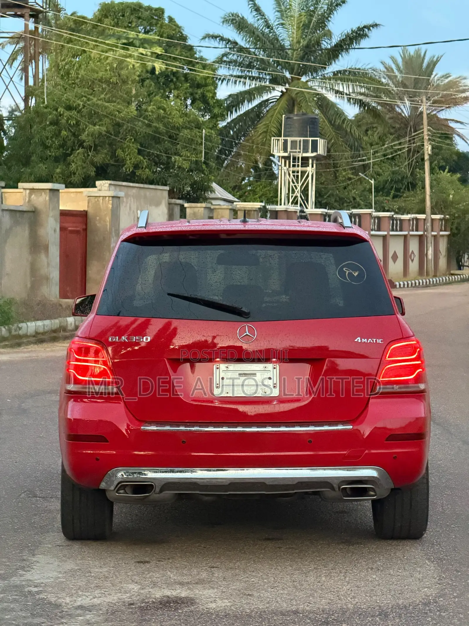 Mercedes-Benz GLK-Class 2013 Red
