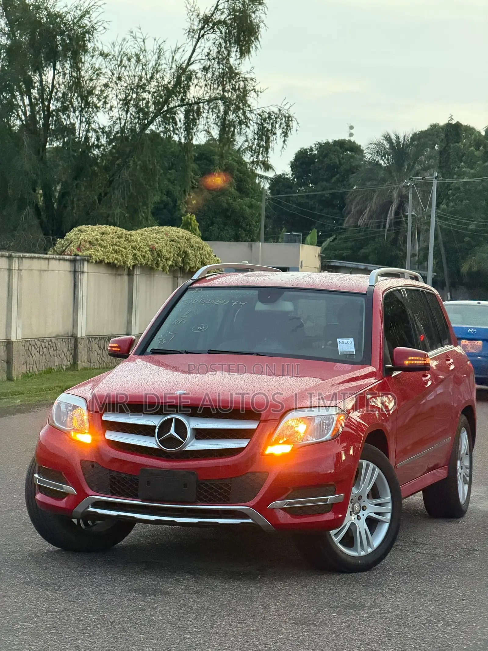 Mercedes-Benz GLK-Class 2013 Red