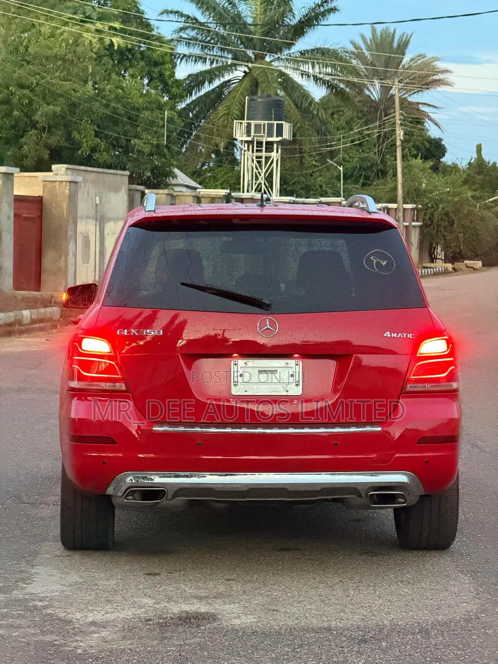 Mercedes-Benz GLK-Class 2013 Red