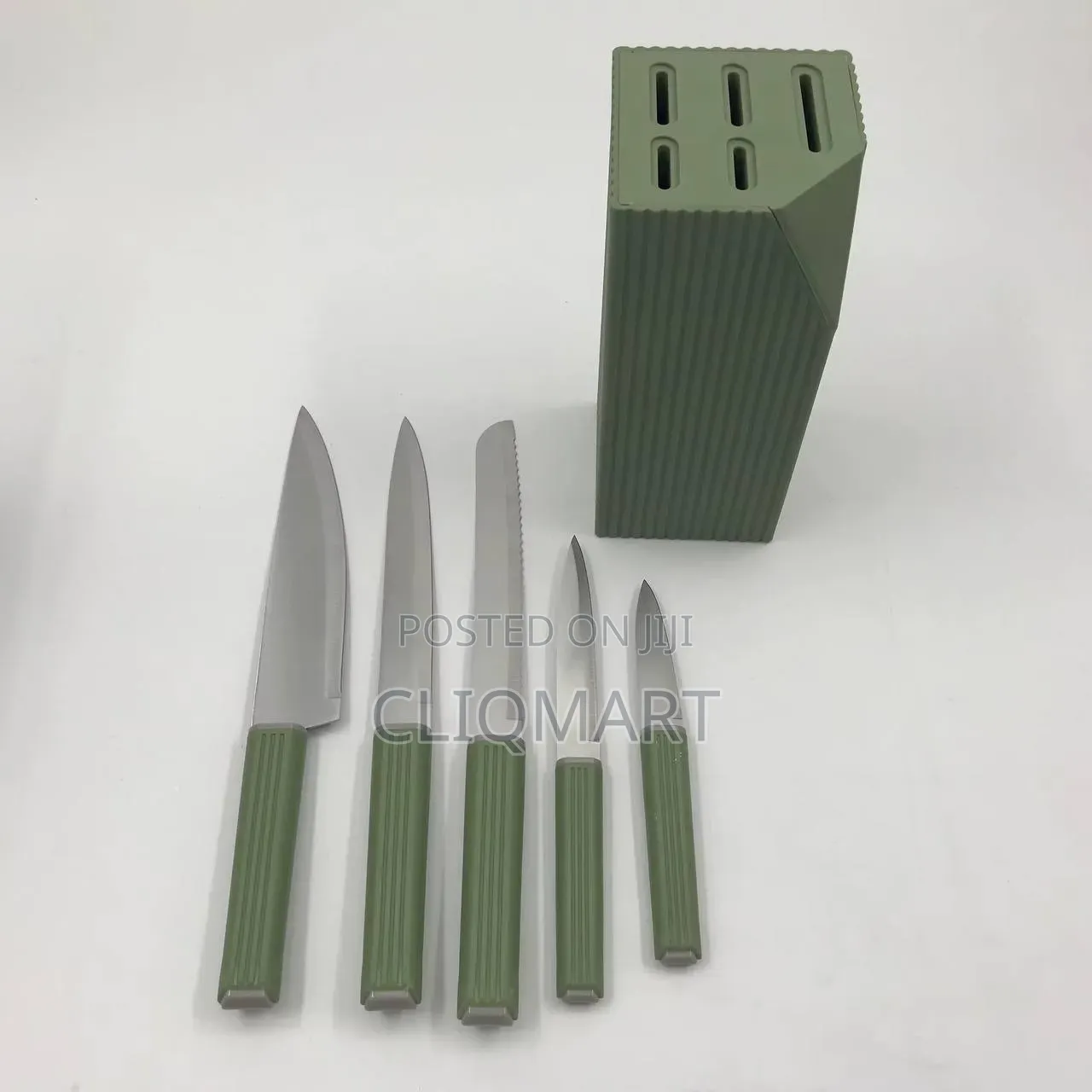 Vickland 6 Piece Kitchen Knife Set With Stand
