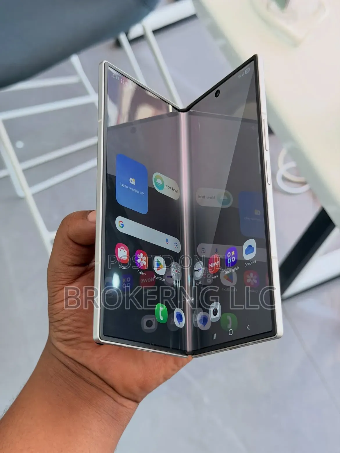 New Samsung Galaxy Z Fold7 256 GB Gold