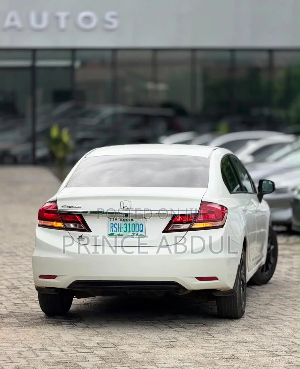 Honda Civic 2013 White