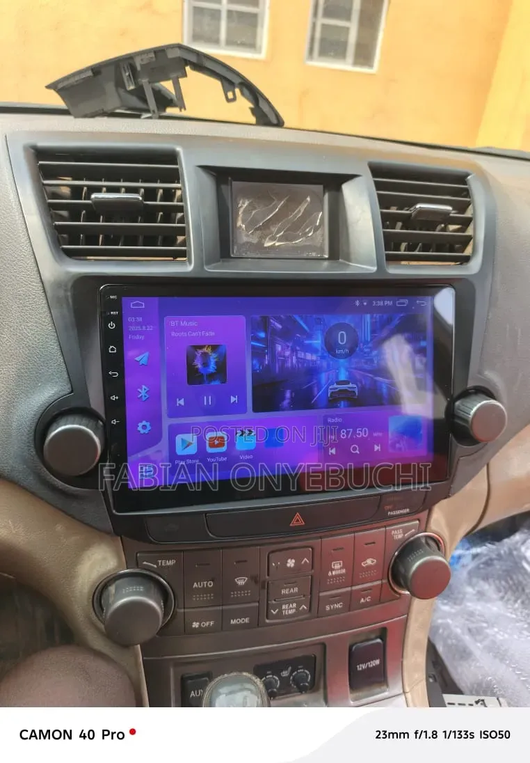 Toyota Highlander 2008_2013 Android Player
