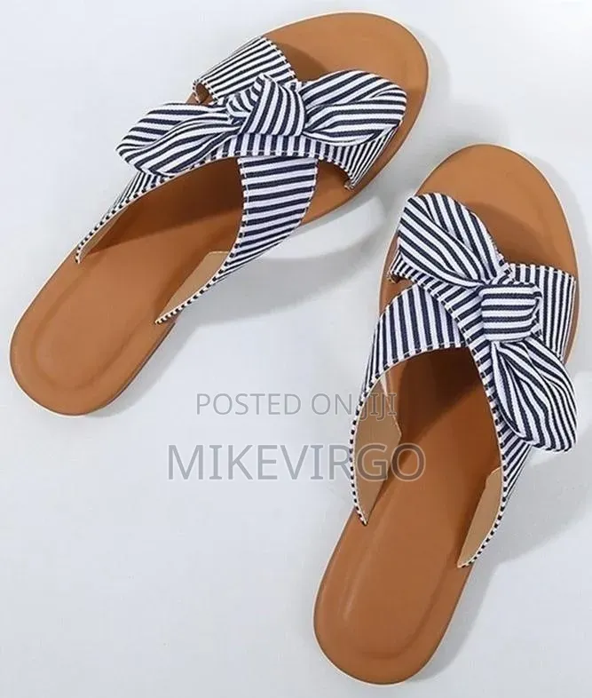 Female Leather Slippers