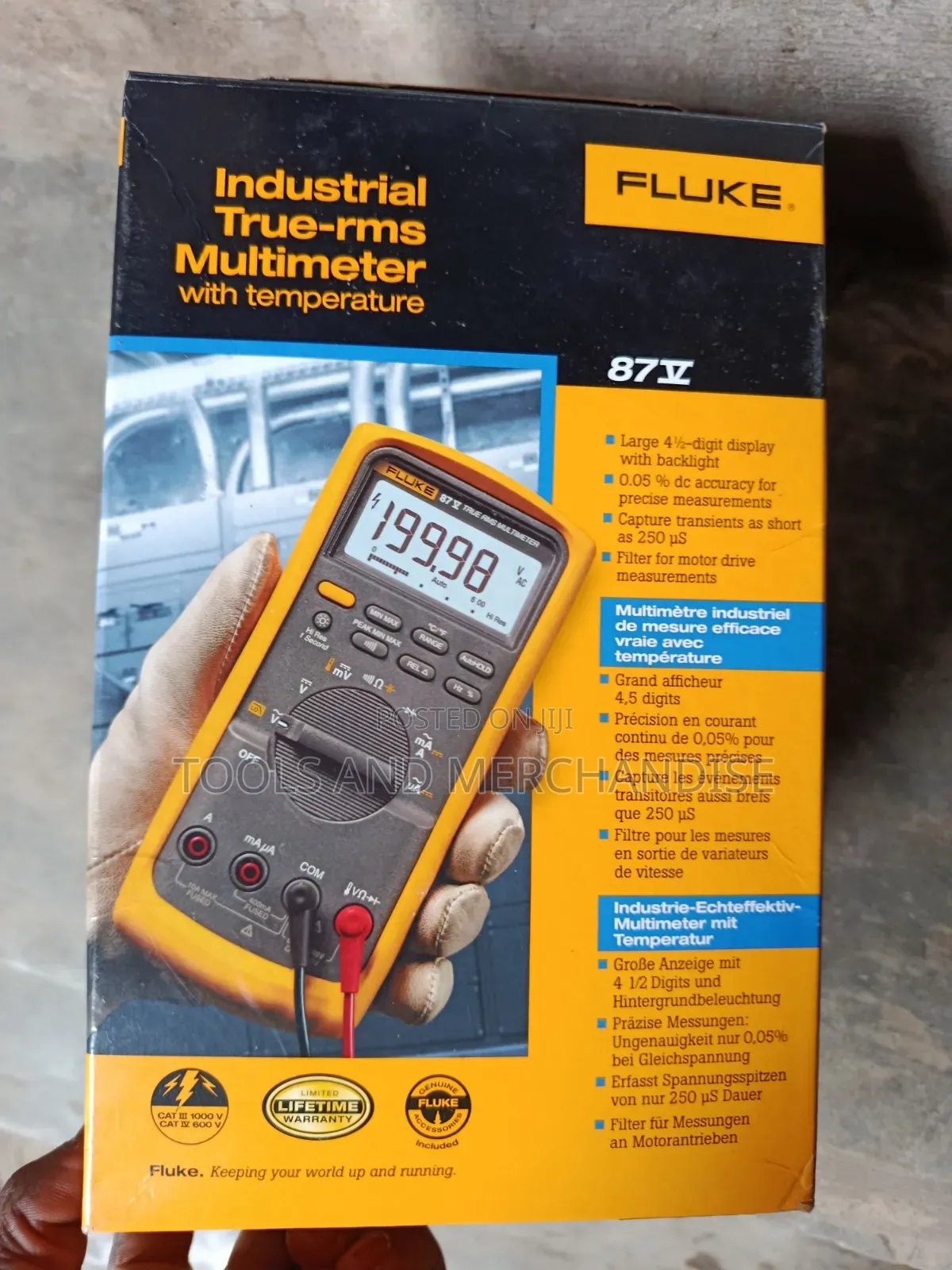 Fluke 87v Industrial Multimeter