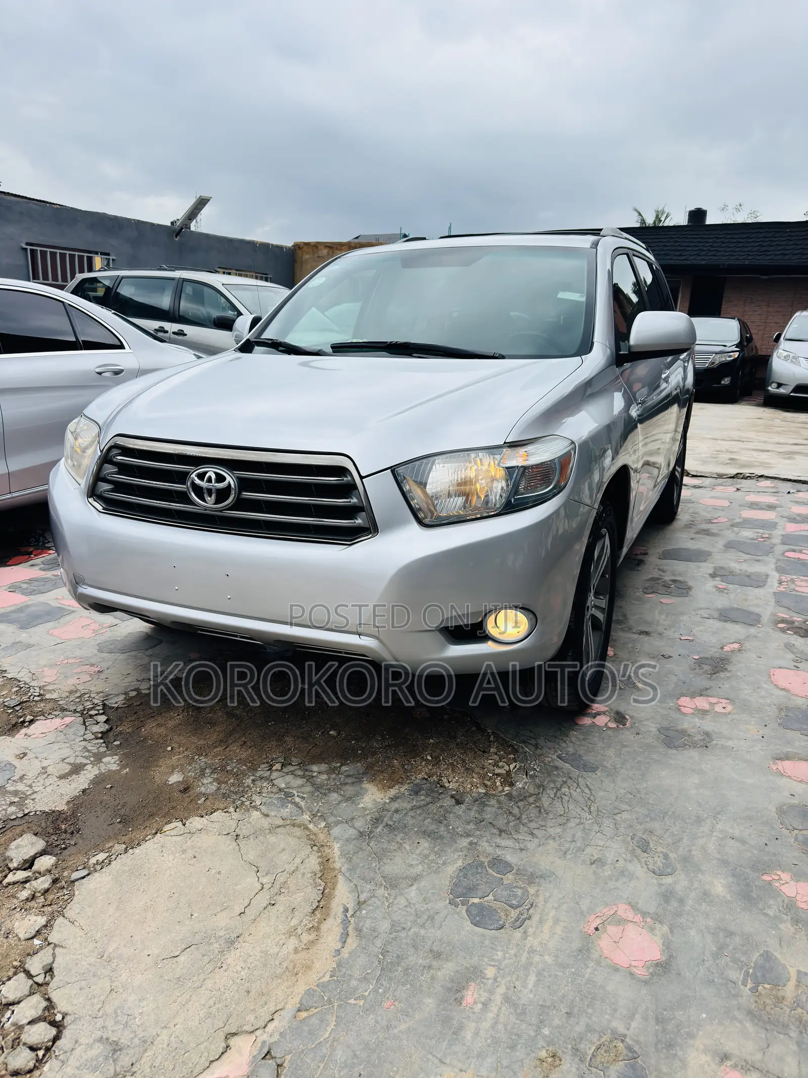 Toyota Highlander Sport 2010 Silver