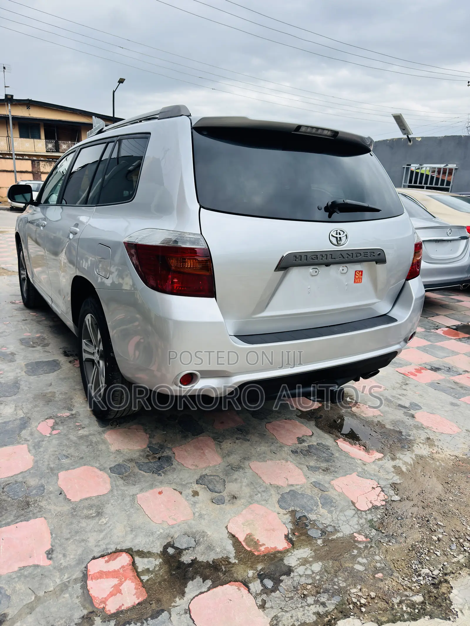 Toyota Highlander Sport 2010 Silver