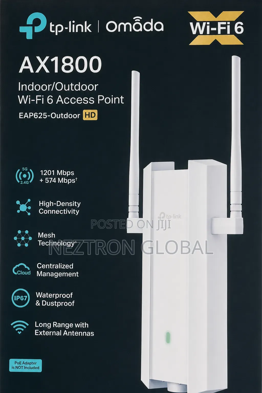 EAP625 AX1000 Indoor/Outdoor Access Point