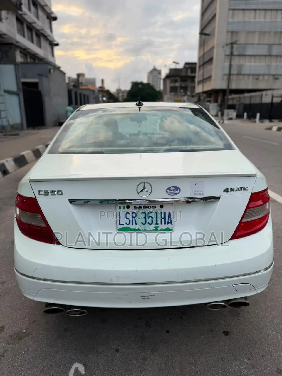 Mercedes-Benz C300 2010 White