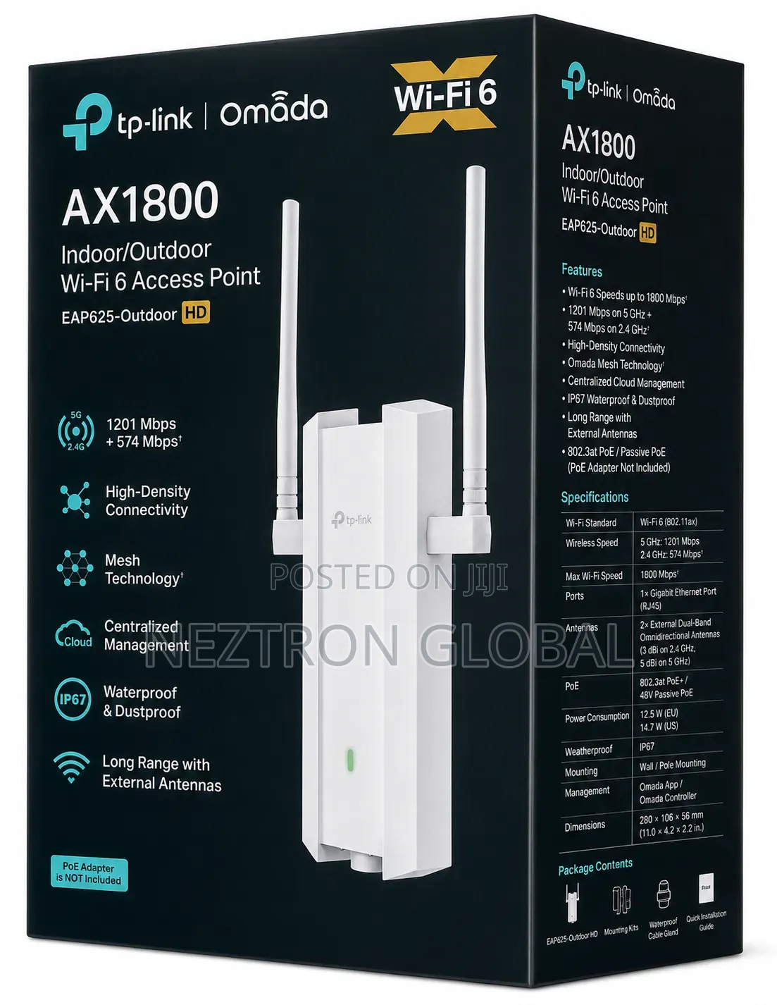 EAP625 AX1000 Indoor/Outdoor Access Point