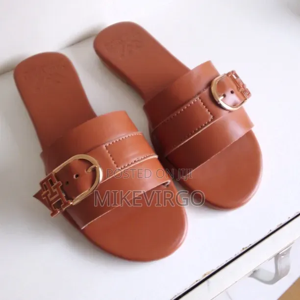 Fancy Female Leather Slippers