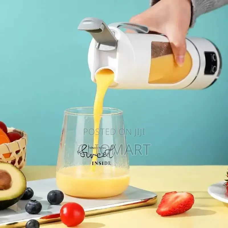 Portable Electric Blender Bottle – Rechargeable Juicer for Smoothies