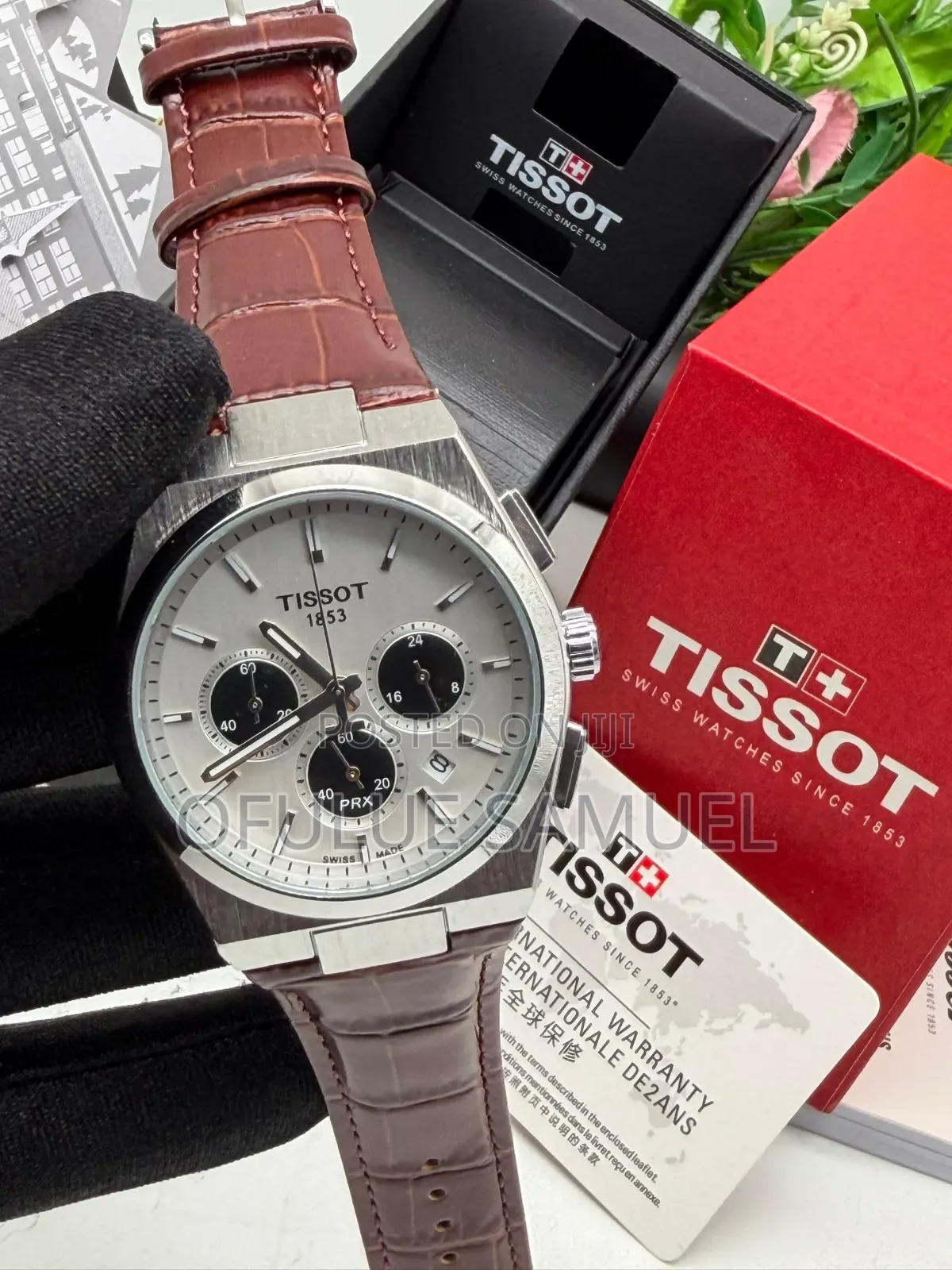 High Quality Tissot Leather Watch