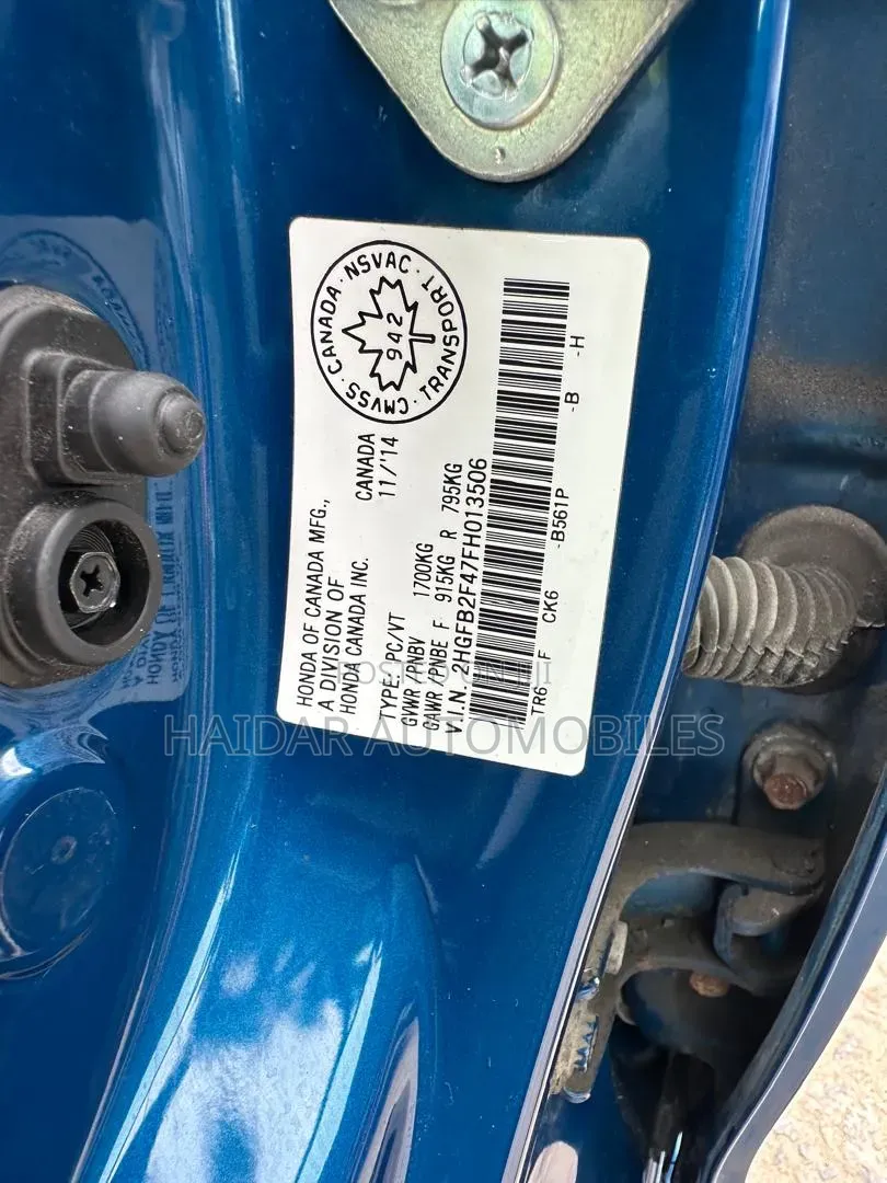 Honda Civic 2014 Blue