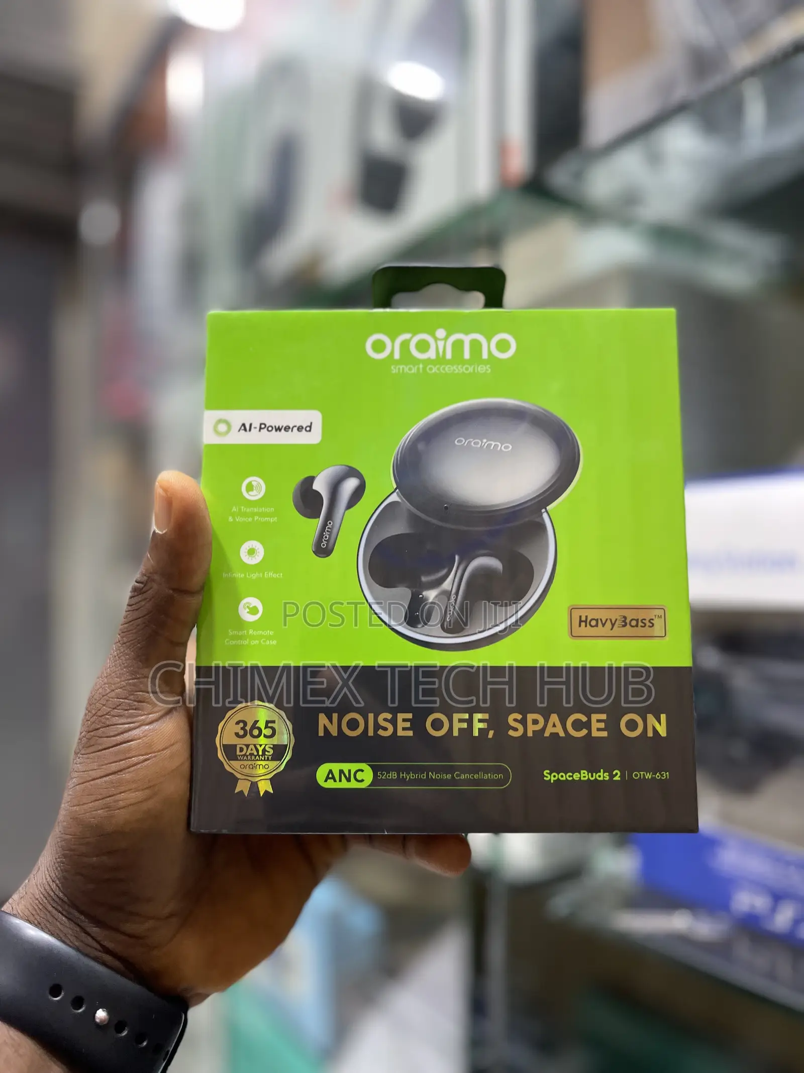 Oraimo SpaceBuds 2 BLUETOOTH EARBUD