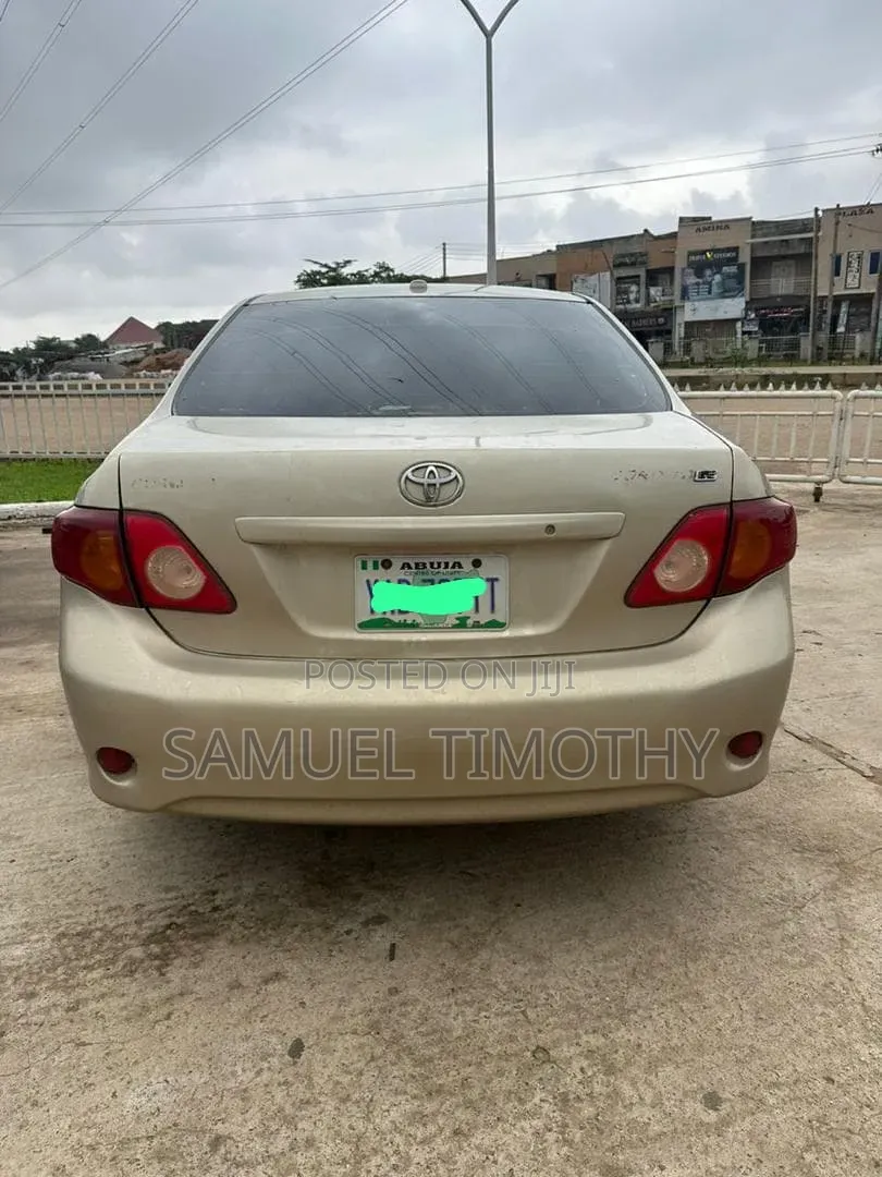 Toyota Corolla 2008 Gold