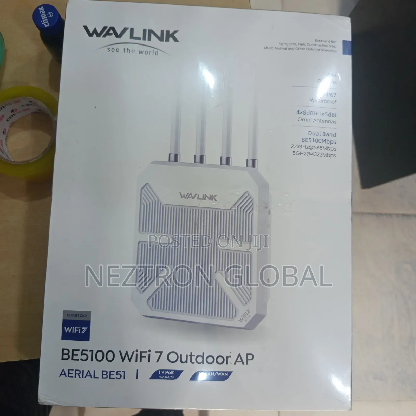 Aerial Be51 Wavlink Wi-Fi 7