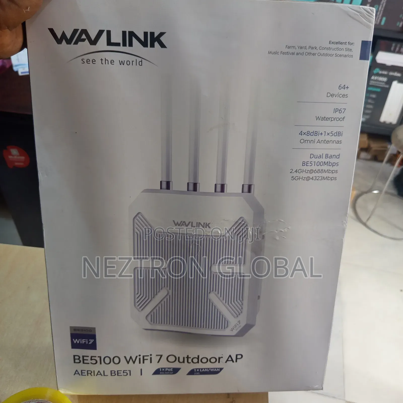 Aerial Be51 Wavlink Wi-Fi 7