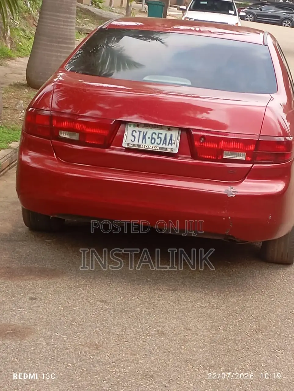 Honda Accord 2.0 Comfort Automatic 2005 Maroon