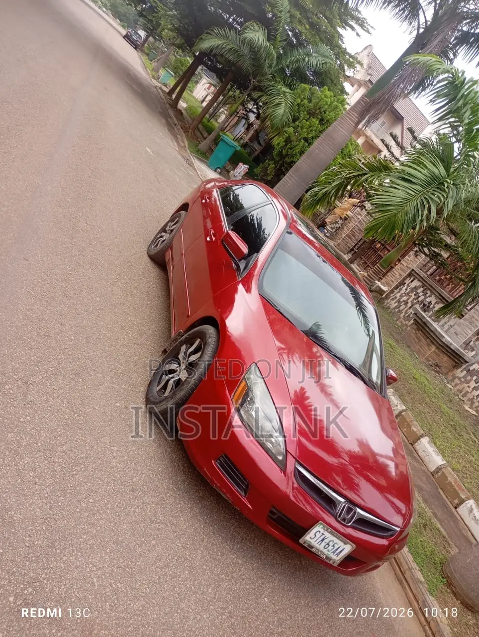 Honda Accord 2.0 Comfort Automatic 2005 Maroon