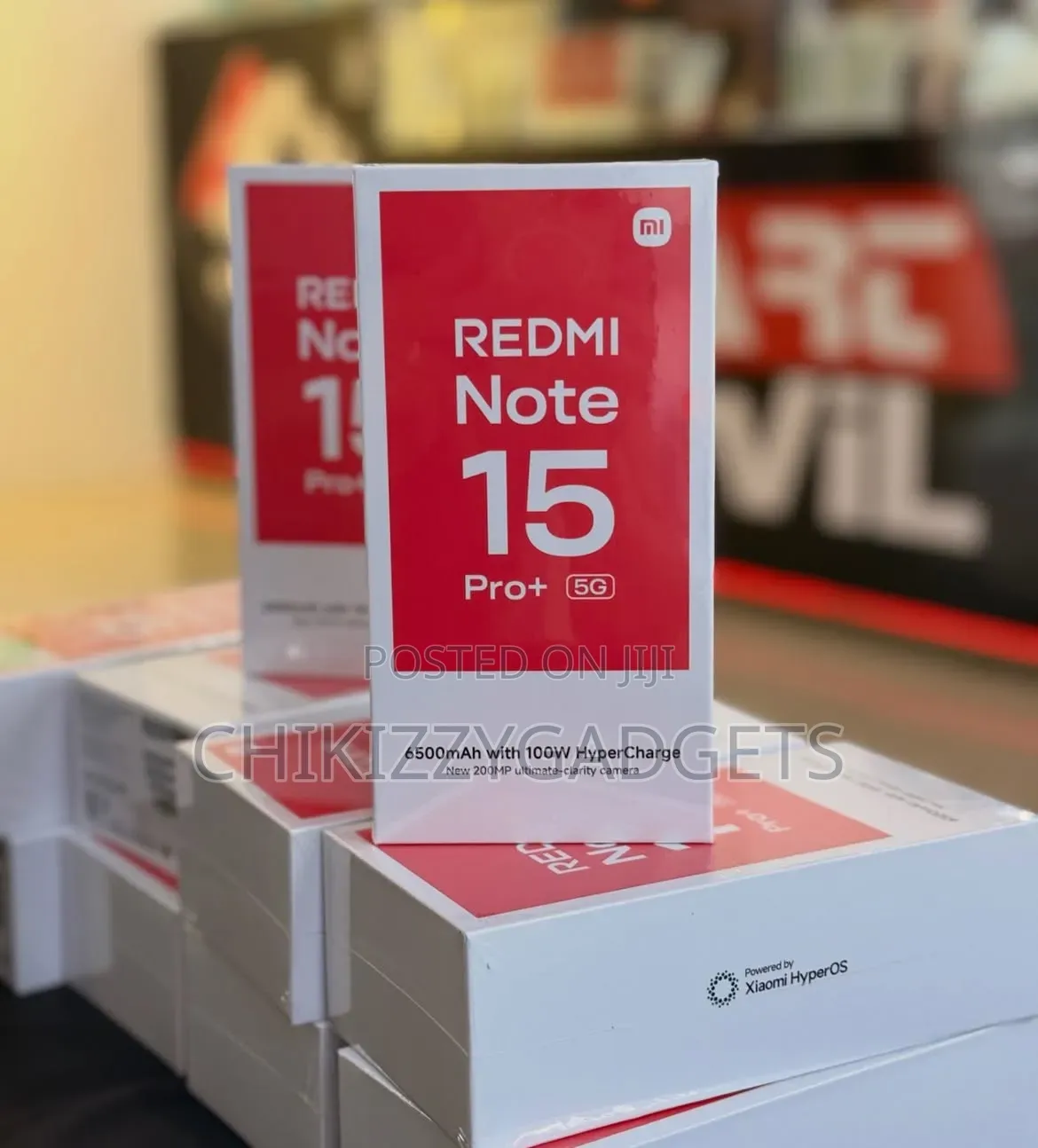 New Xiaomi Redmi Note 15 Pro+ 512 GB Black