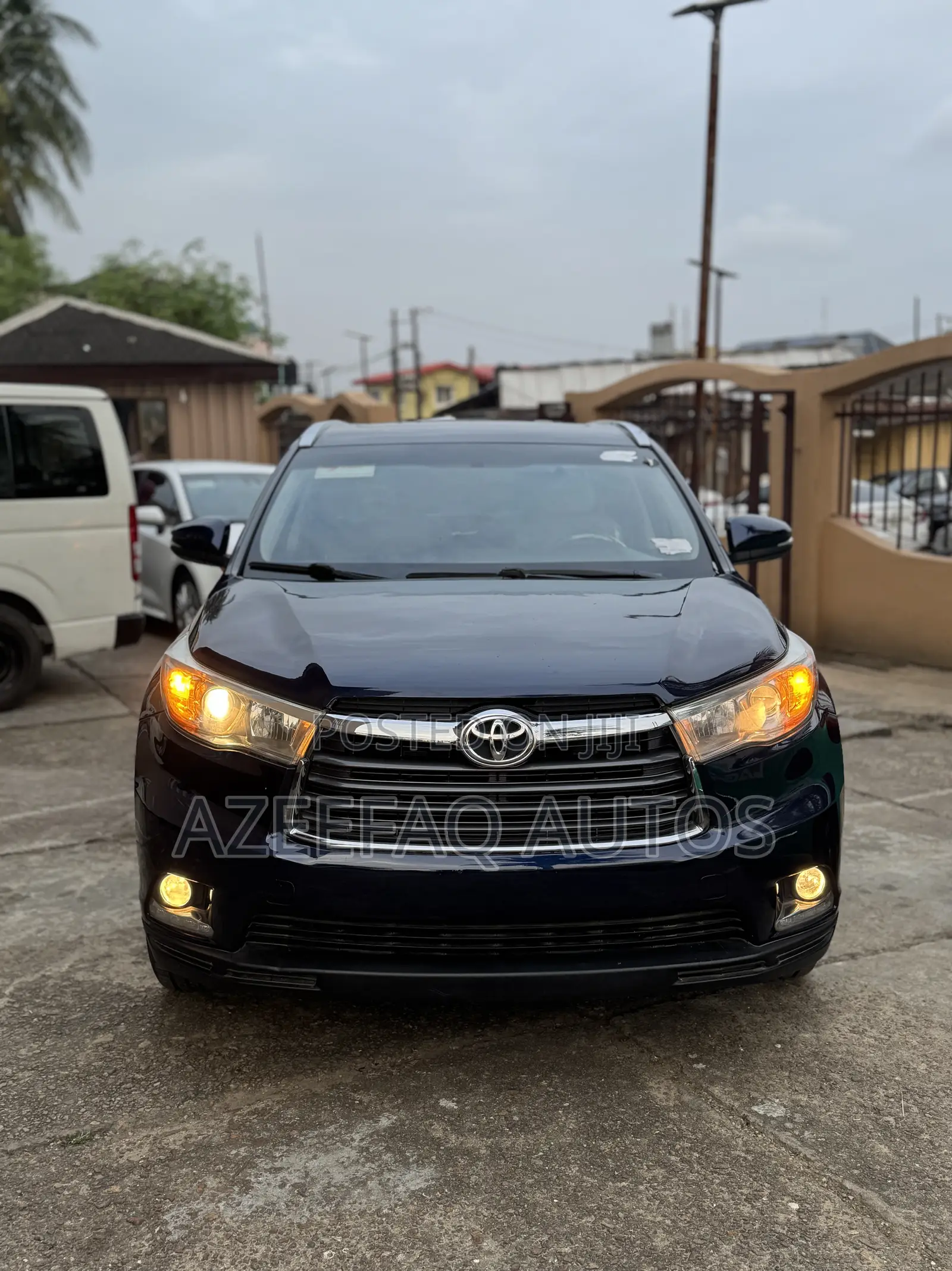 Toyota Highlander Limited 4dr SUV AWD (3.5L 6cyl 6A) 2015 Blue