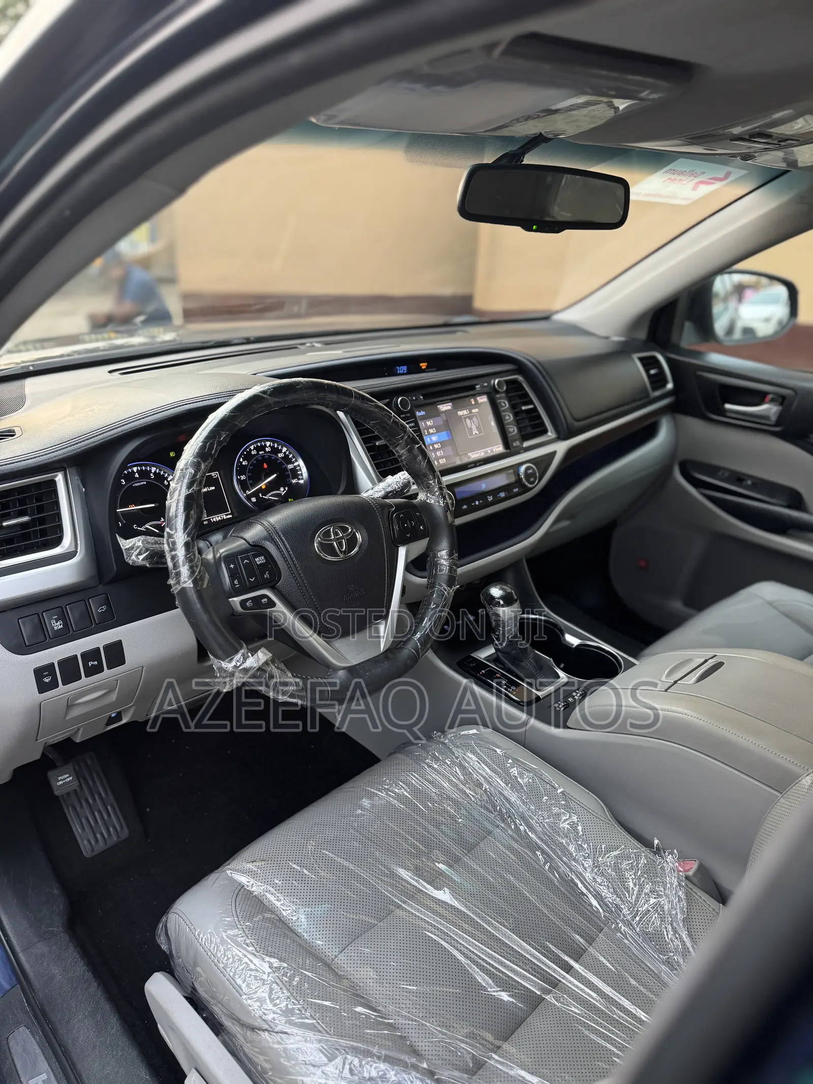 Toyota Highlander Limited 4dr SUV AWD (3.5L 6cyl 6A) 2015 Blue