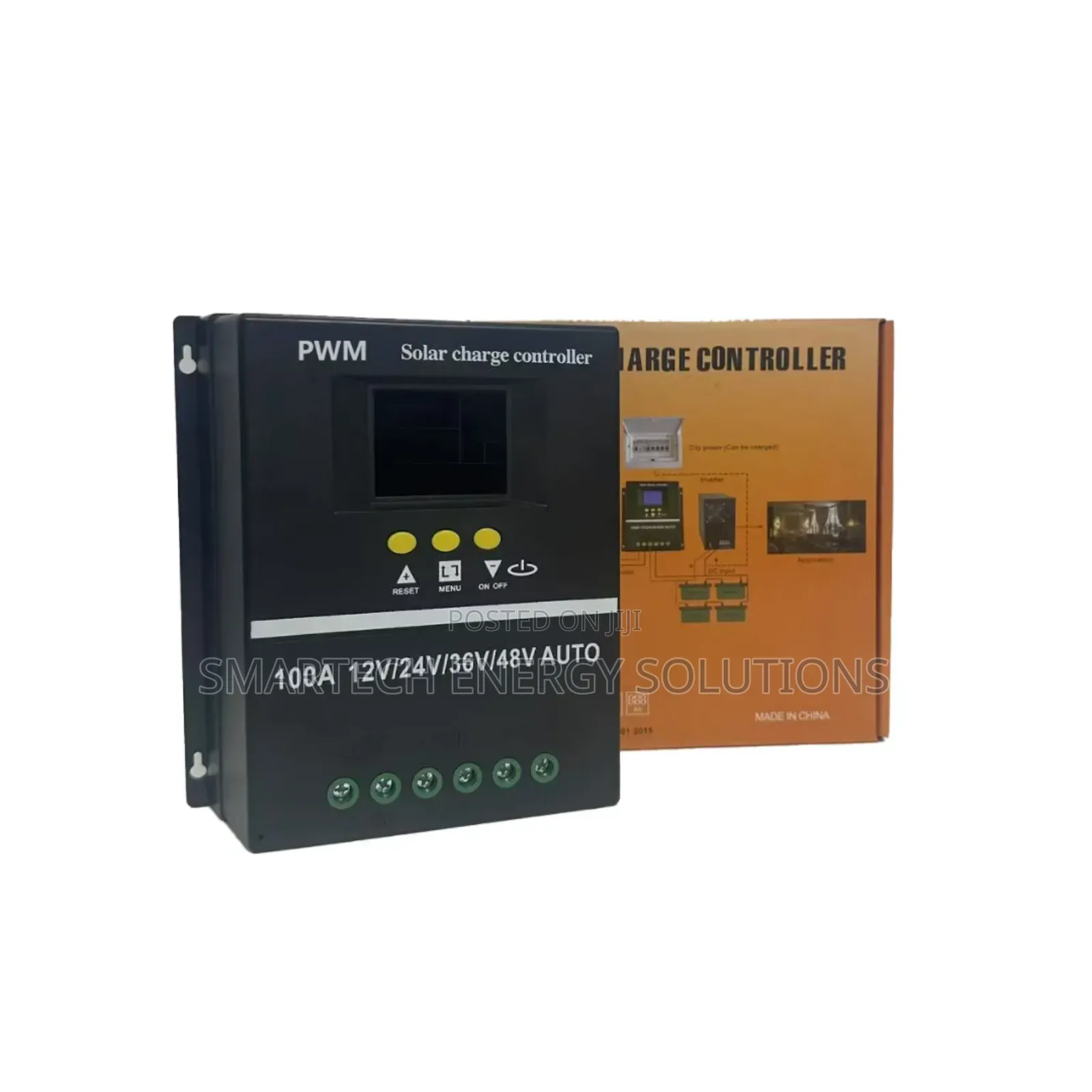 SY48100A 100A PWM Solar Charge Controller – 12v/24v/36v/48v Auto