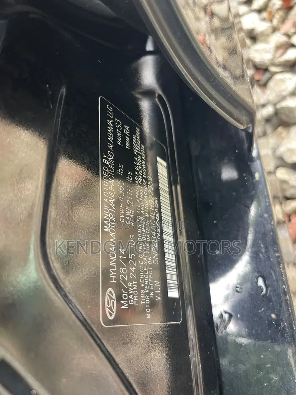 Hyundai Sonata 2014 Black