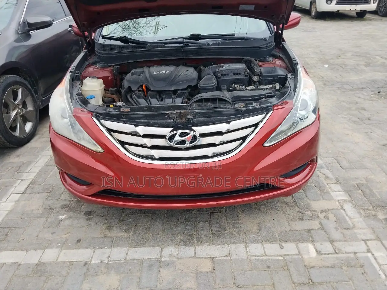 Hyundai Sonata 2011 Red