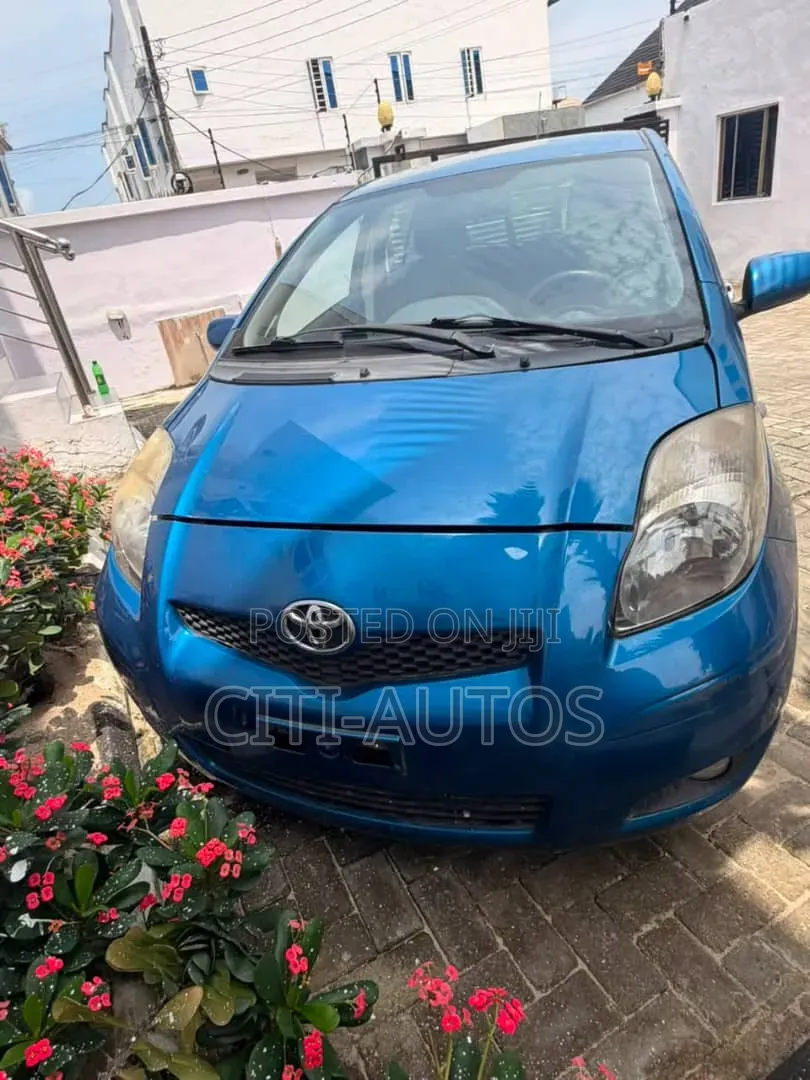 Toyota Yaris 2008 Blue