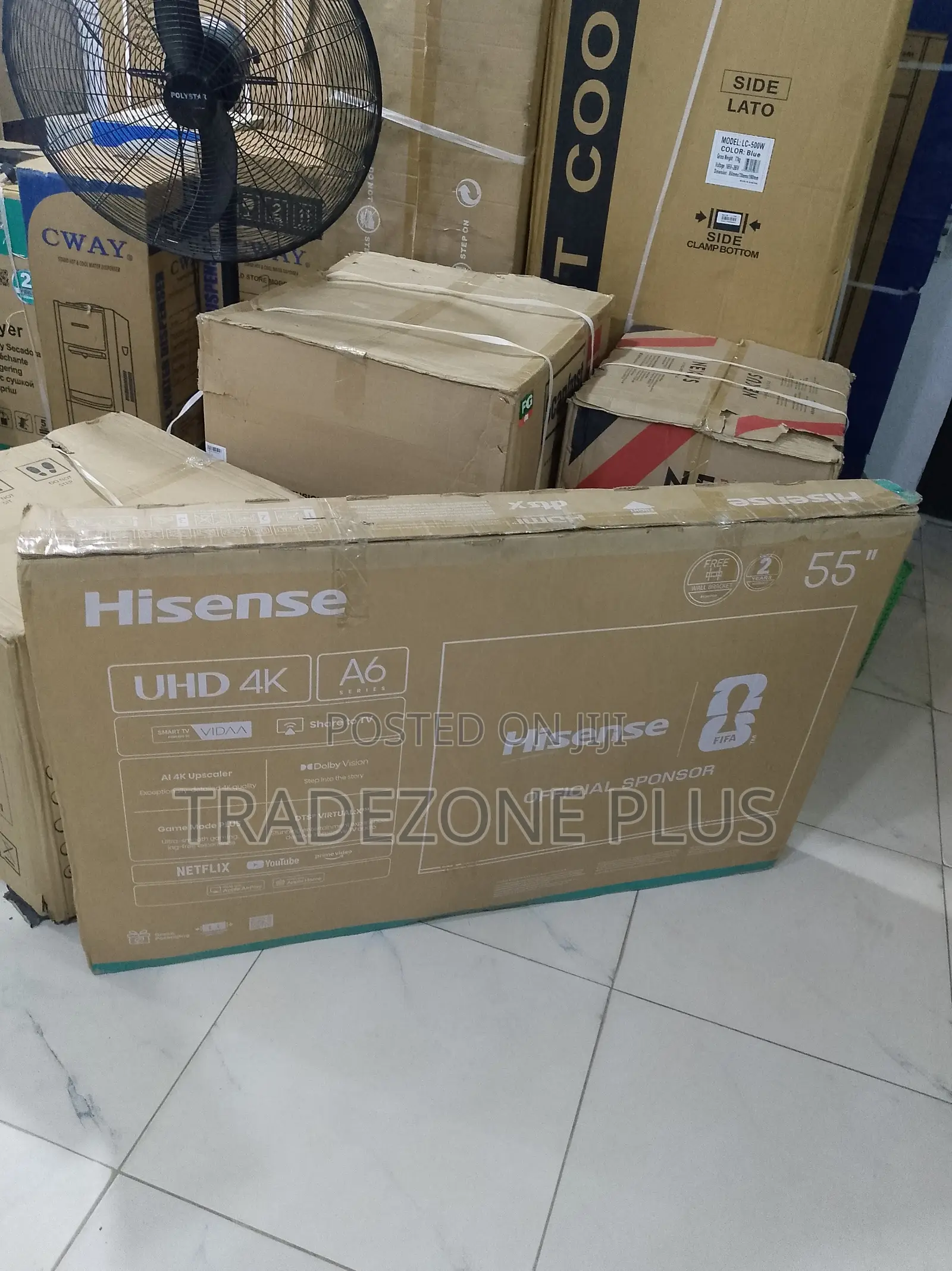 Hisense 55 Inches Uhd Smart TV