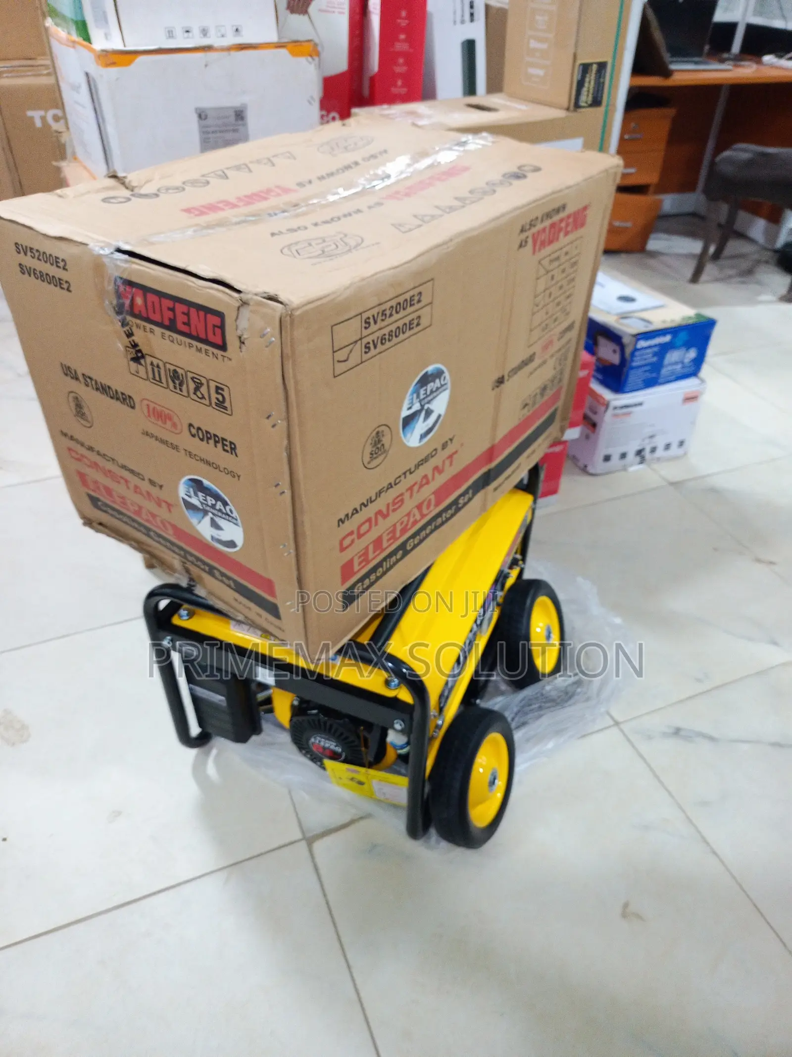Elepaq SV6800E2–The Constant 4.5KVA Generator Built for Nigerian Homes