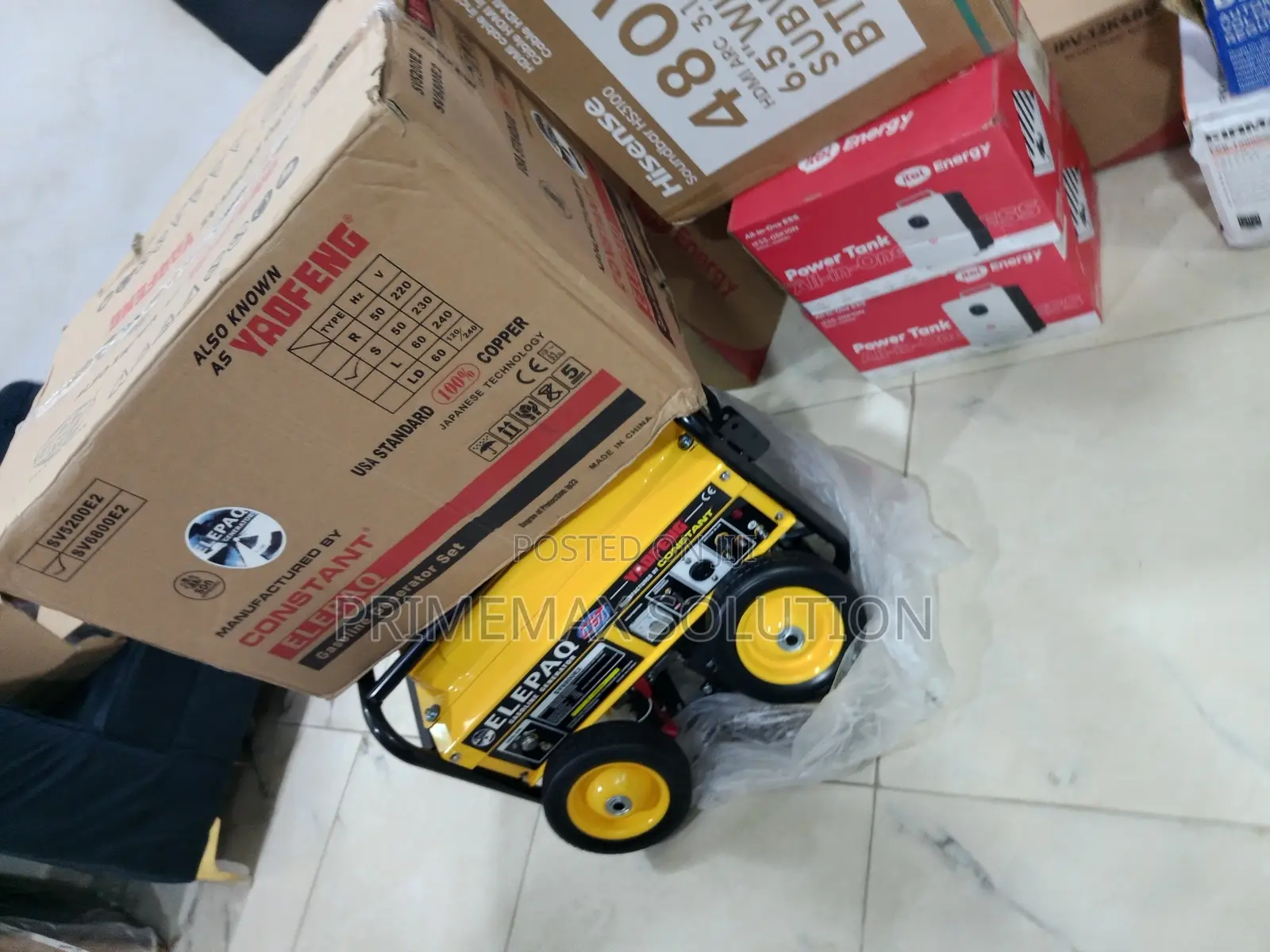 Beat the Blackout With Elepaq Constant SV6800E2 4.5KVA Generator