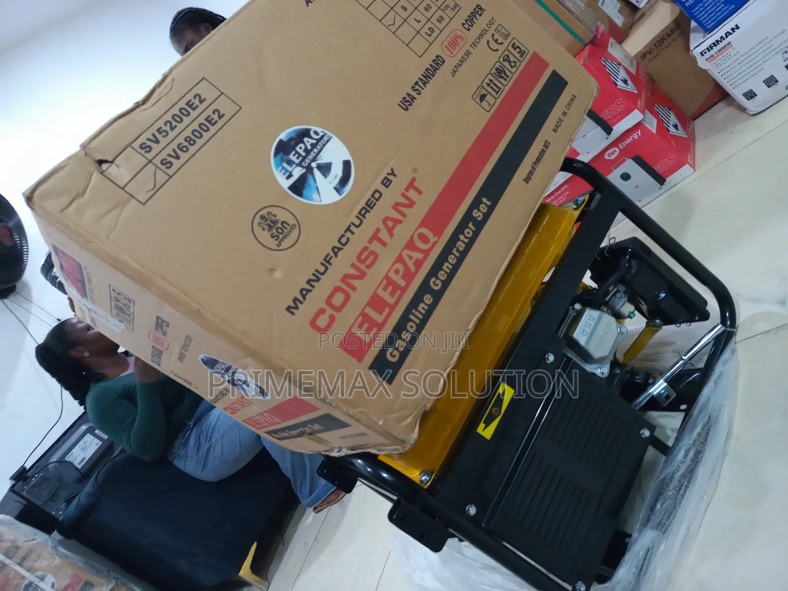 Beat the Blackout With Elepaq Constant SV6800E2 4.5KVA Generator
