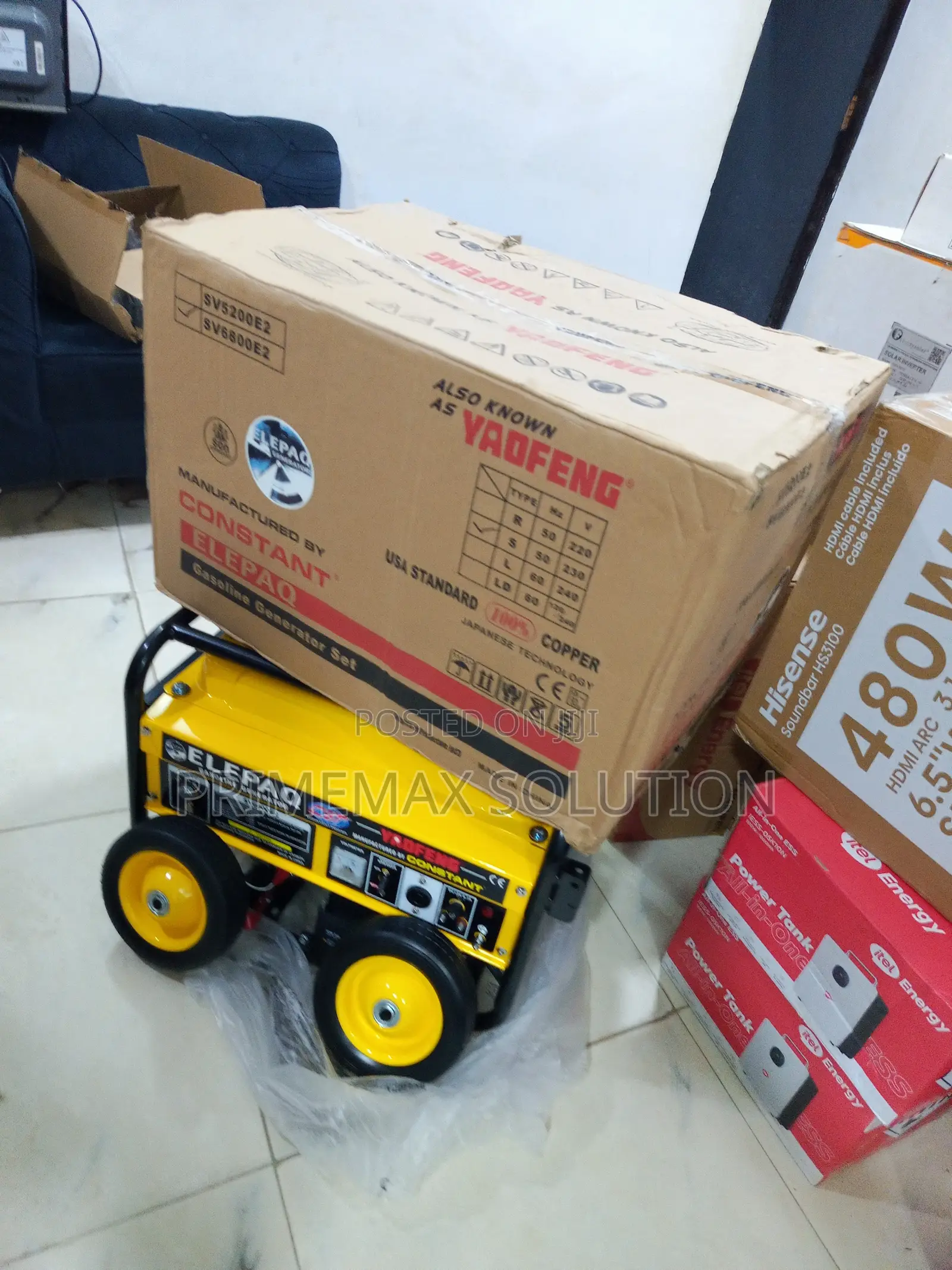 Elepaq SV6800E2: Your 4.0KVA Running Power Partner