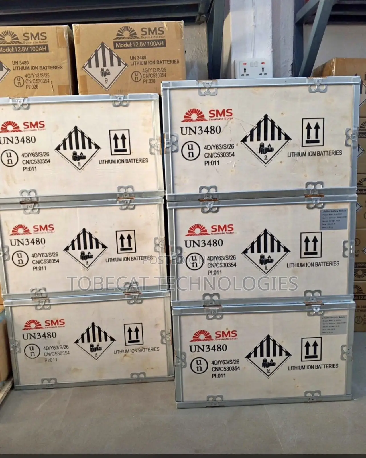 SMS 5KWH 24V Lithium Ion Battery