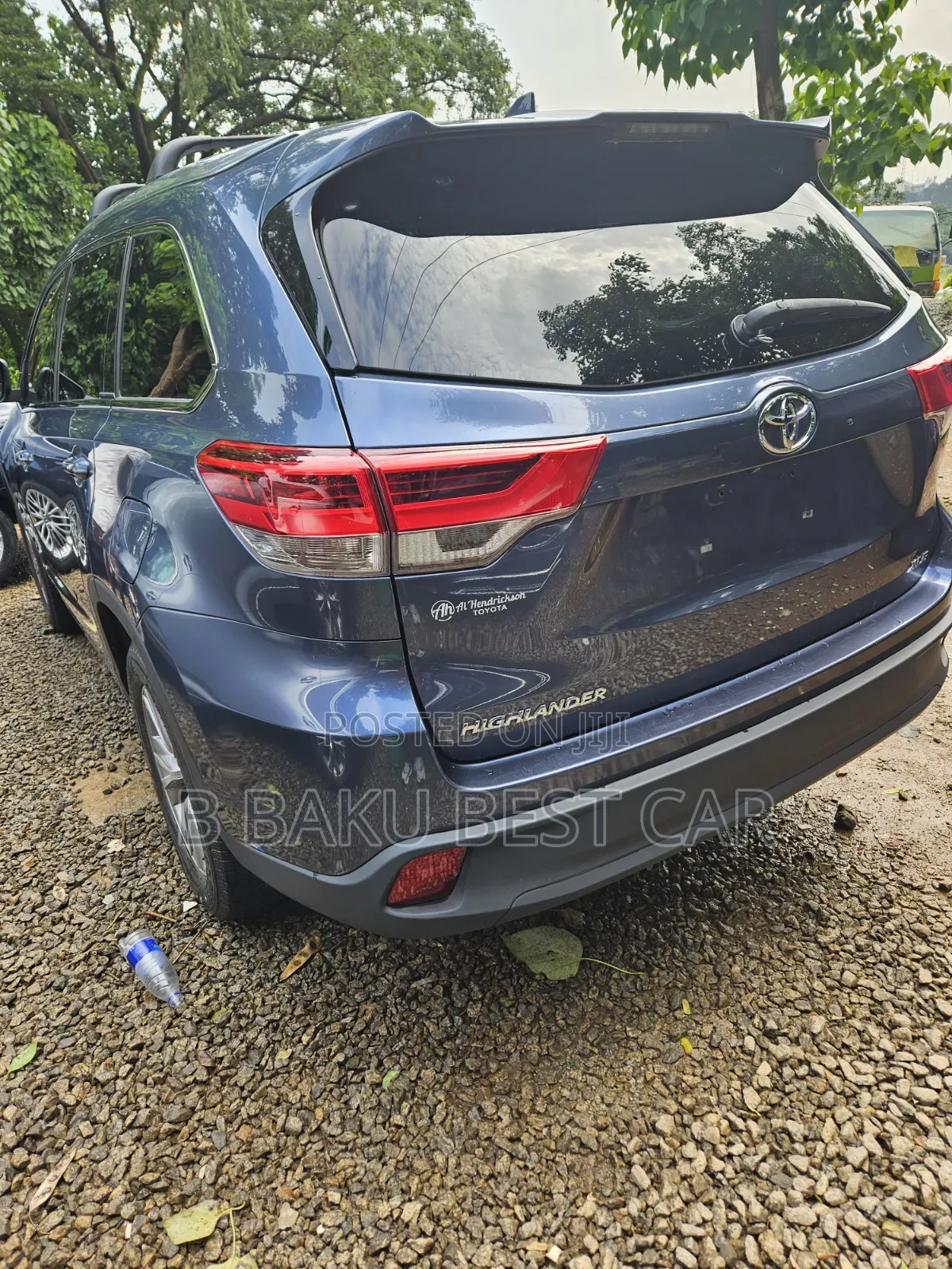 Toyota Highlander 2018 Blue