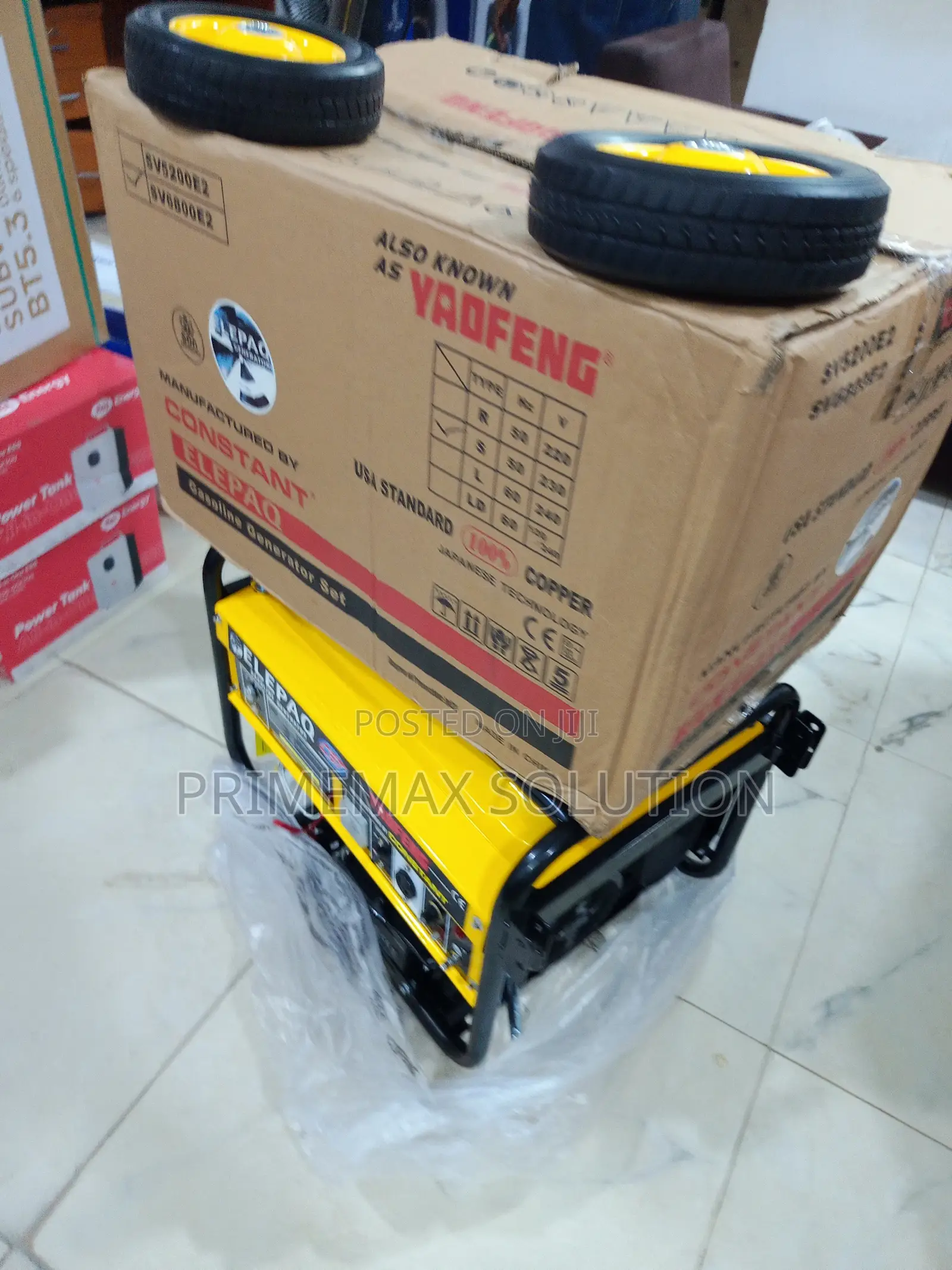 Power Your Home Shop With Elepaq SV6800E2 4.5KVA Generator