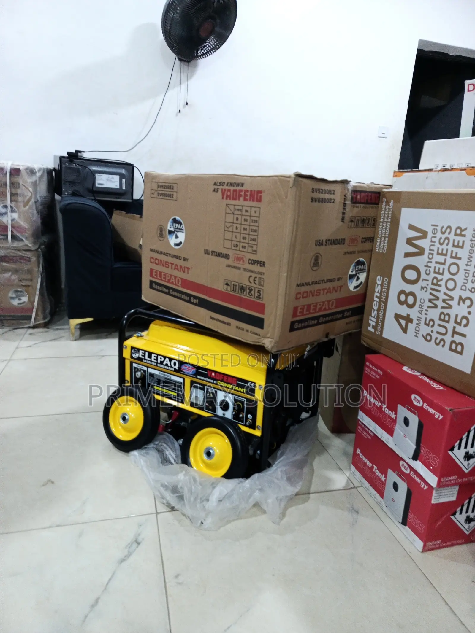 Elepaq Constant SV6800E2 – Quiet Strength, Long Runtime, Key Start