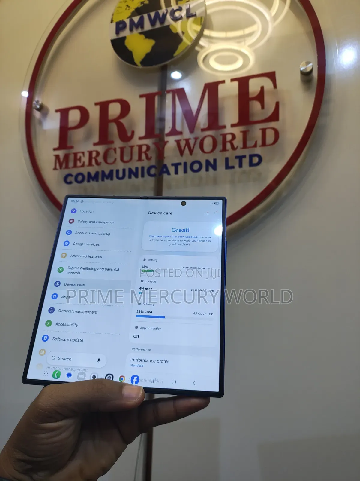 Samsung Galaxy Z Fold7 512 GB Blue