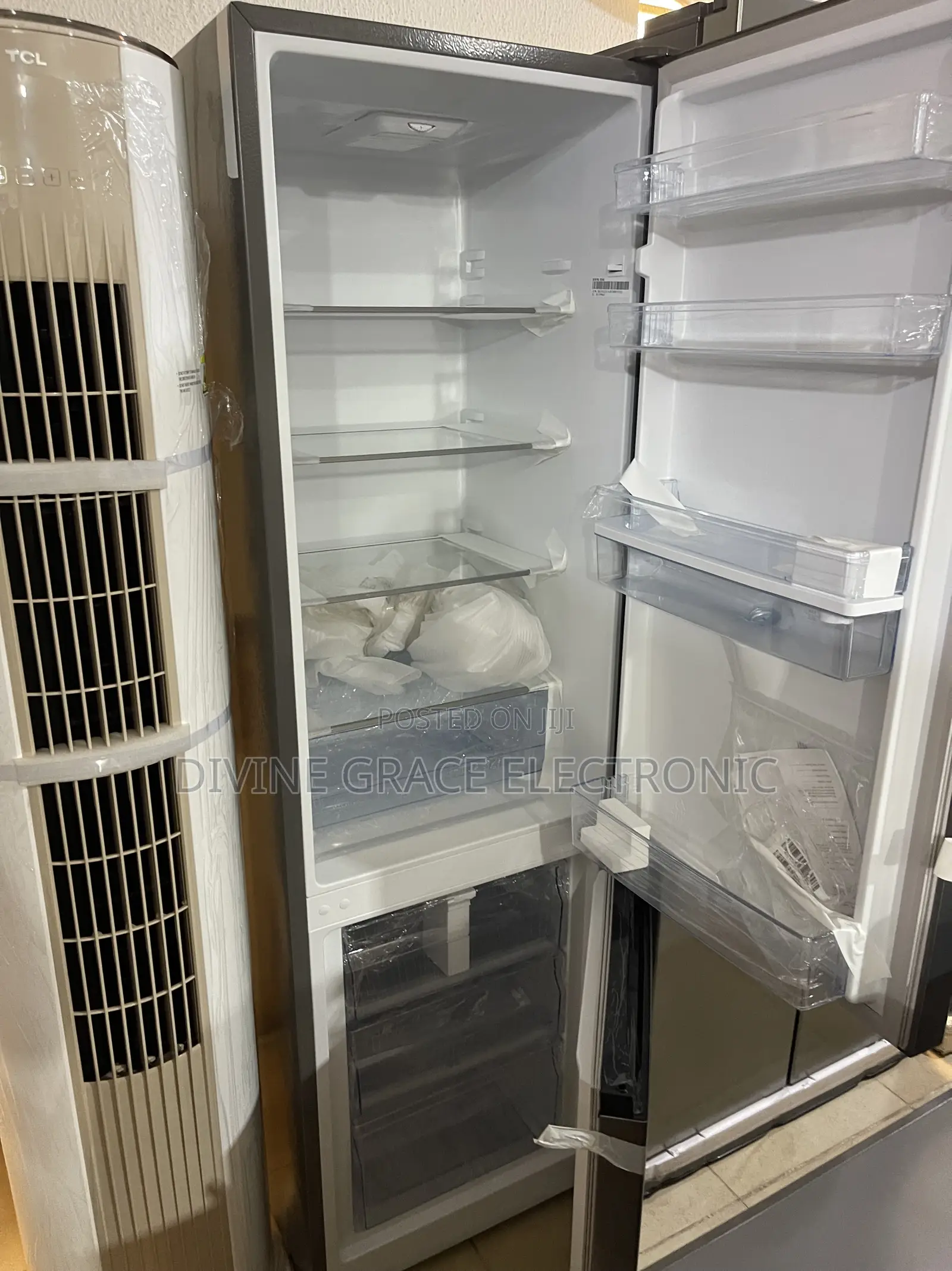 Brand New 250litres Double Door Hisense Refrigerator/35bcd