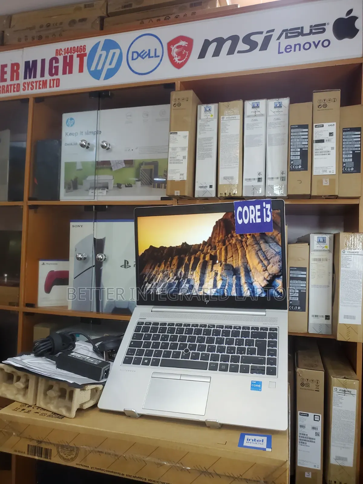 New Laptop HP EliteBook 725 16GB Intel Core i3 SSD 256GB