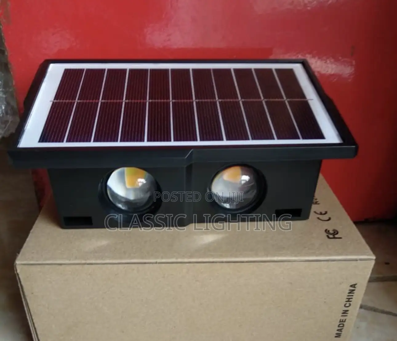 Solar Wall Light LED Outdoor Waterproof Ip65 Garden Hallway Balcony