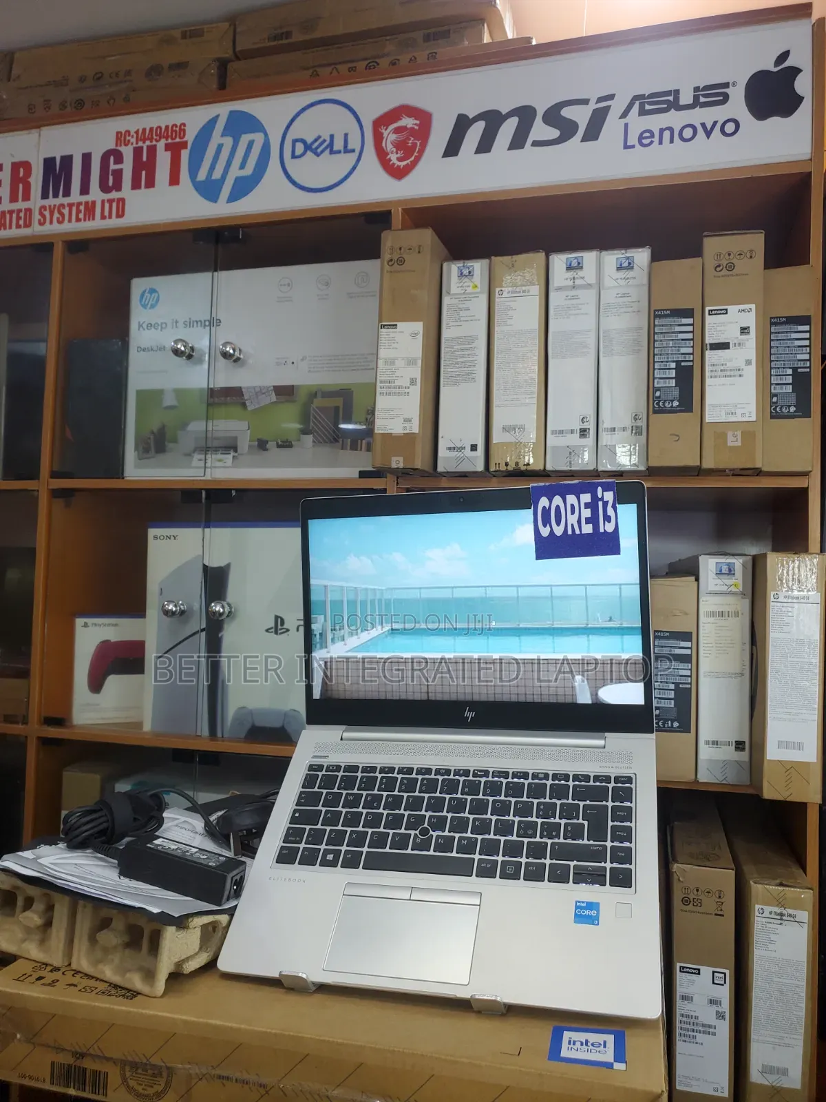 New Laptop HP EliteBook 725 4GB Intel Core i3 SSD 512GB