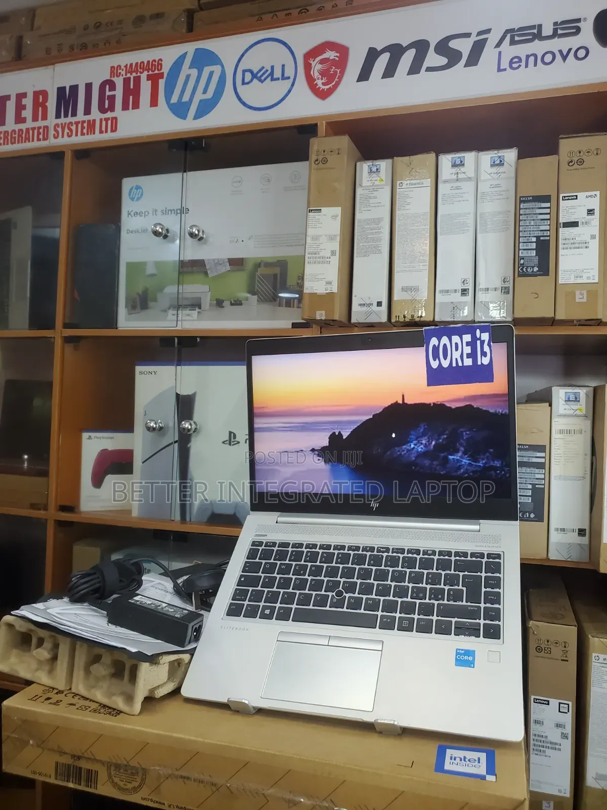 New Laptop HP EliteBook 725 4GB Intel Core i3 SSD 512GB