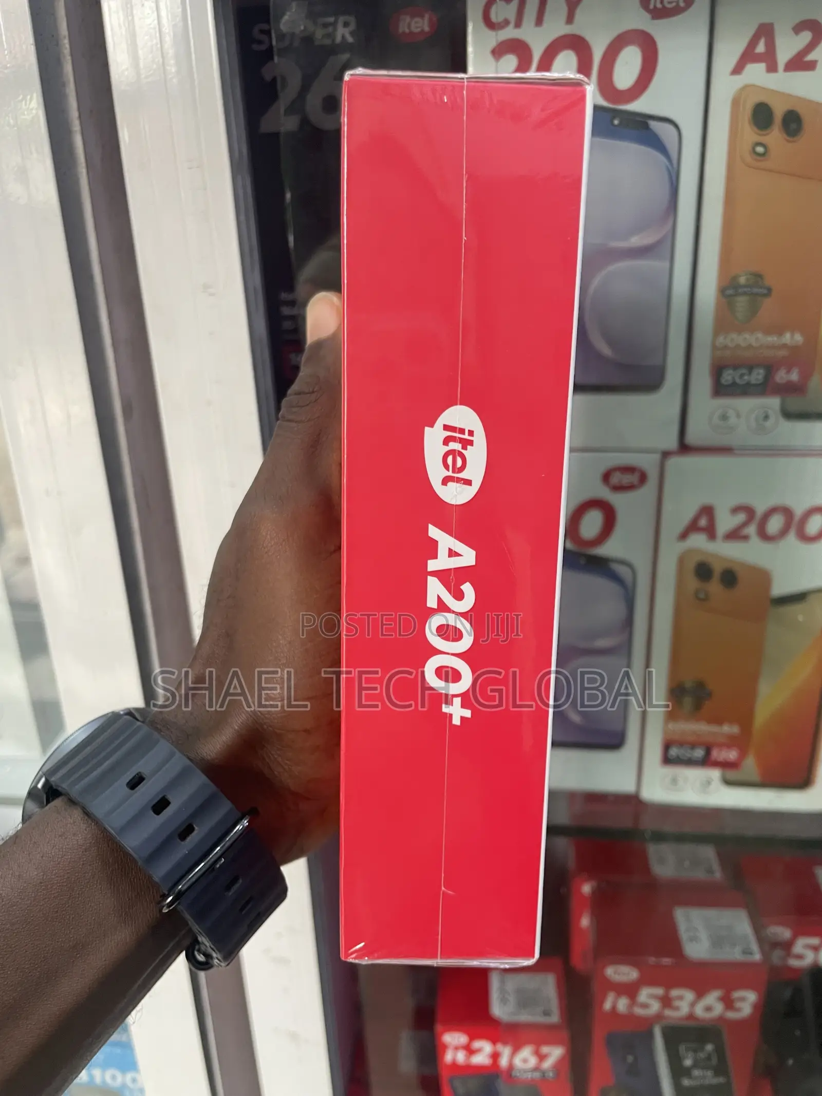 New Itel A200+ 128 GB Black