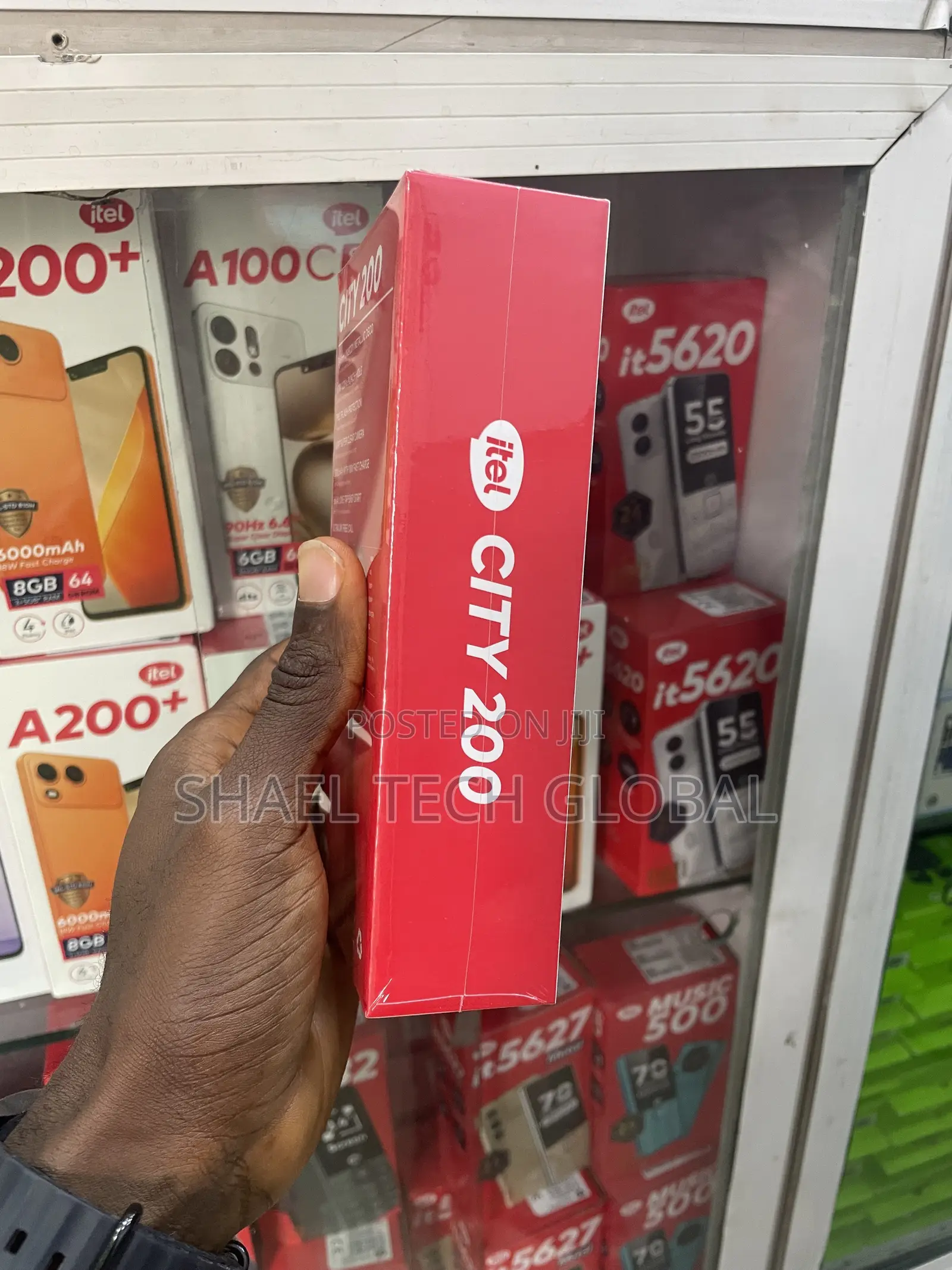 New Itel City 200 128 GB Black